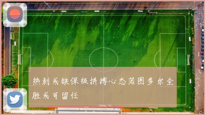 热刺或缺保级拼搏心态若图多尔全胜或可留任